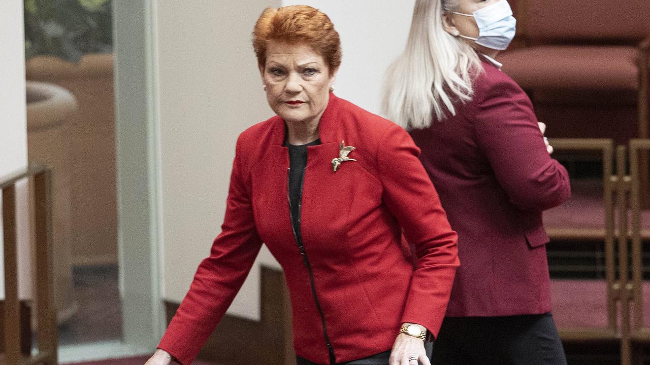 ‘Furious’ Pauline Hanson Storms Out Of Senate During Acknowledgment To ...