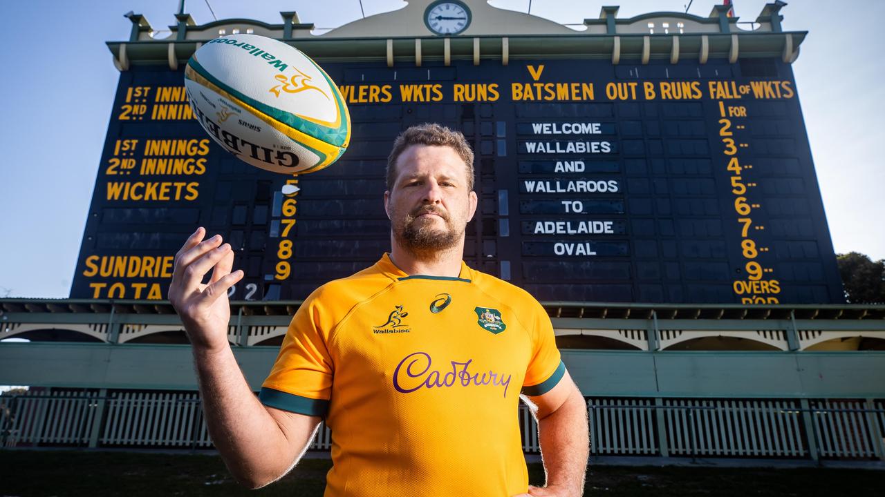 James Slipper says the Wallabies need to race out to a fast start at Adelaide Oval. Photo: Tom Huntley