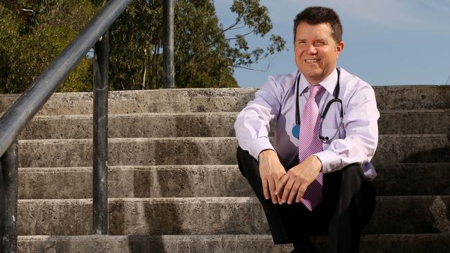 Robina GP Paul Payton has called for calm during the COVID-19 pandemic. Picture: Scott Fletcher