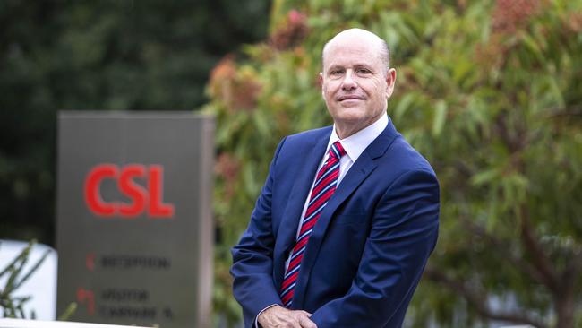 CSL chief executive Paul Perreault. Picture: Aaron Francis