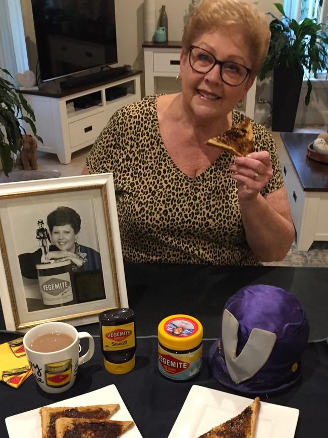 The original Happy Little Vegemite Trish Cavanagh.