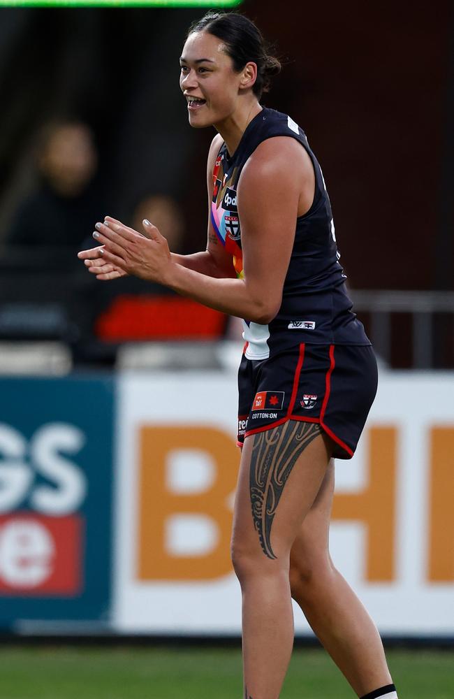 Jesse Wardlaw hit the scoreboard with three goals. Picture: Getty Images