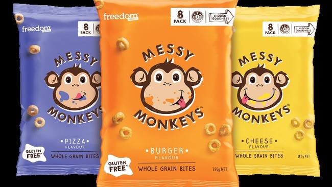 Messy Monkeys is one of the brands in Freedom Foods’ cereals and snack division, which is now undergoing a strategic review.