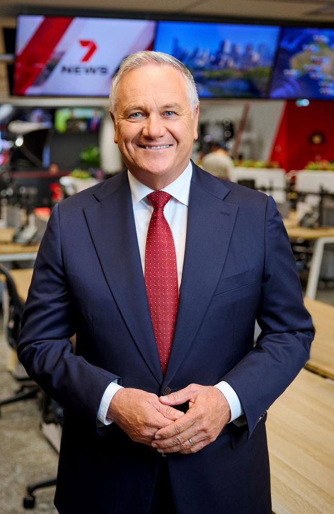 Peter Mitchell says viewers can expect a couple of subtle changes after the team moves. Picture: Channel 7.