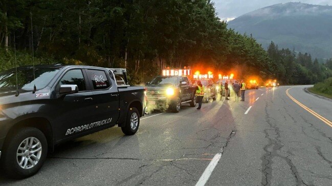 B.C. wildfires close highway, empty communities | news.com.au ...