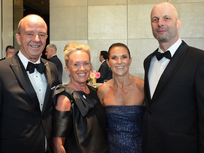 Andrew and Tina Westacott with Nicole Piastri and Tim Fletcher. Picture: Supplied