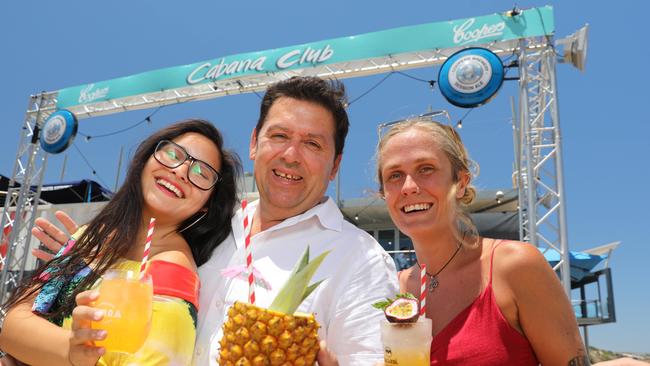 Cabana Club bar owner Filipe Horta ahead of last year’s event. Picture:AAP/Russell Millard