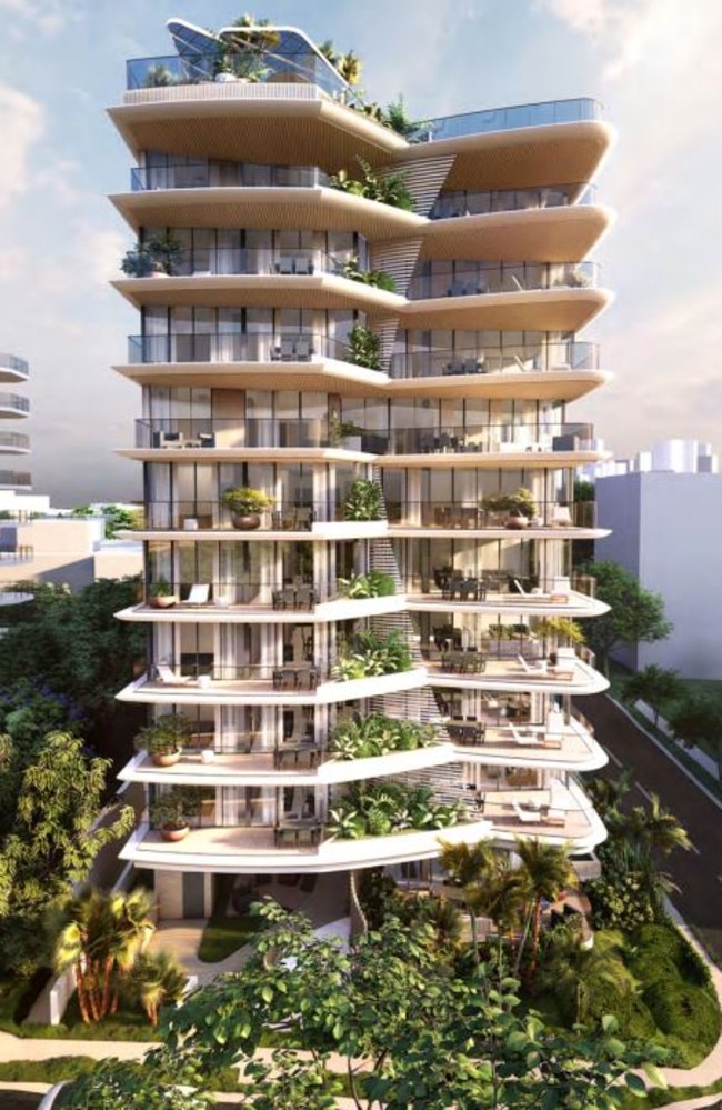 Renders of the tower at 18 Park Ave, East Brisbane. Picture: PD Online.