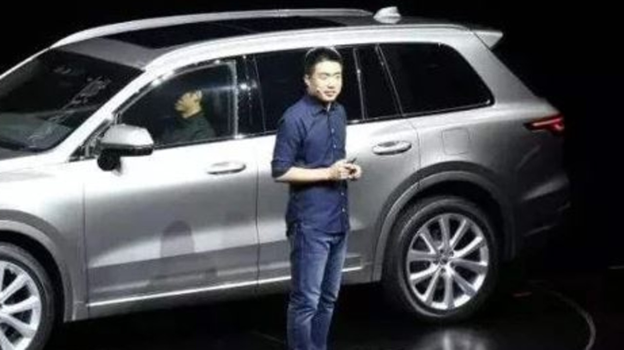 Car mogul Li Xiang has made a staggering fortune overnight. Picture: Sina