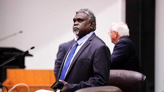 Independent MLA for Nhulunbuy, Yingiya Mark Guyula. Territory Alliance has confirmed it will not run a candidate in his seat, now called Mulka, or in the seat of Arnhem at the upcoming NT election. Picture: Justin Kennedy