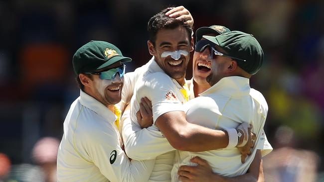 Mitchell Starc returned to form in Canberra. 