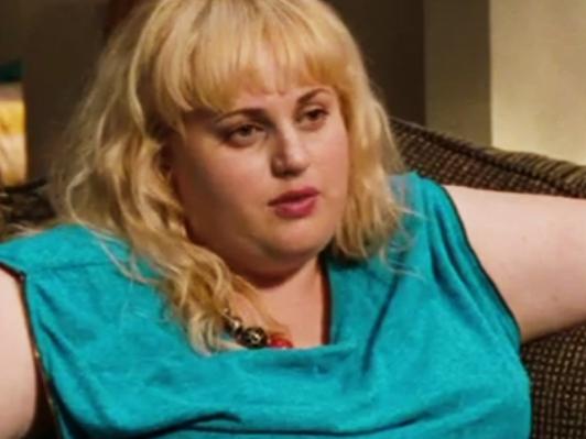 Screengrab taken from the internet of actors Rebel Wilson and Matt Lucas in 2011 film 'Bridesmaids'.