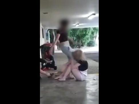 Shocking video shows teen girl allegedly being bashed