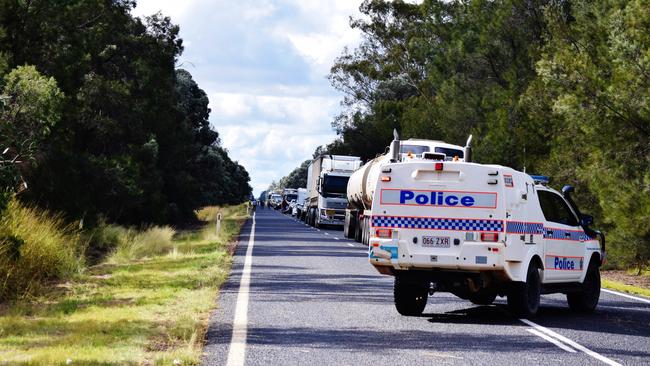 Moonie Highway crash. Pic: Peta McEachern