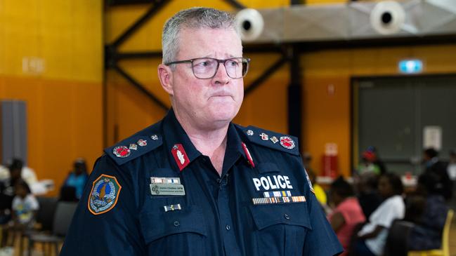 NT Police Commissioner Jamie Chalker. Picture: Pema Tamang