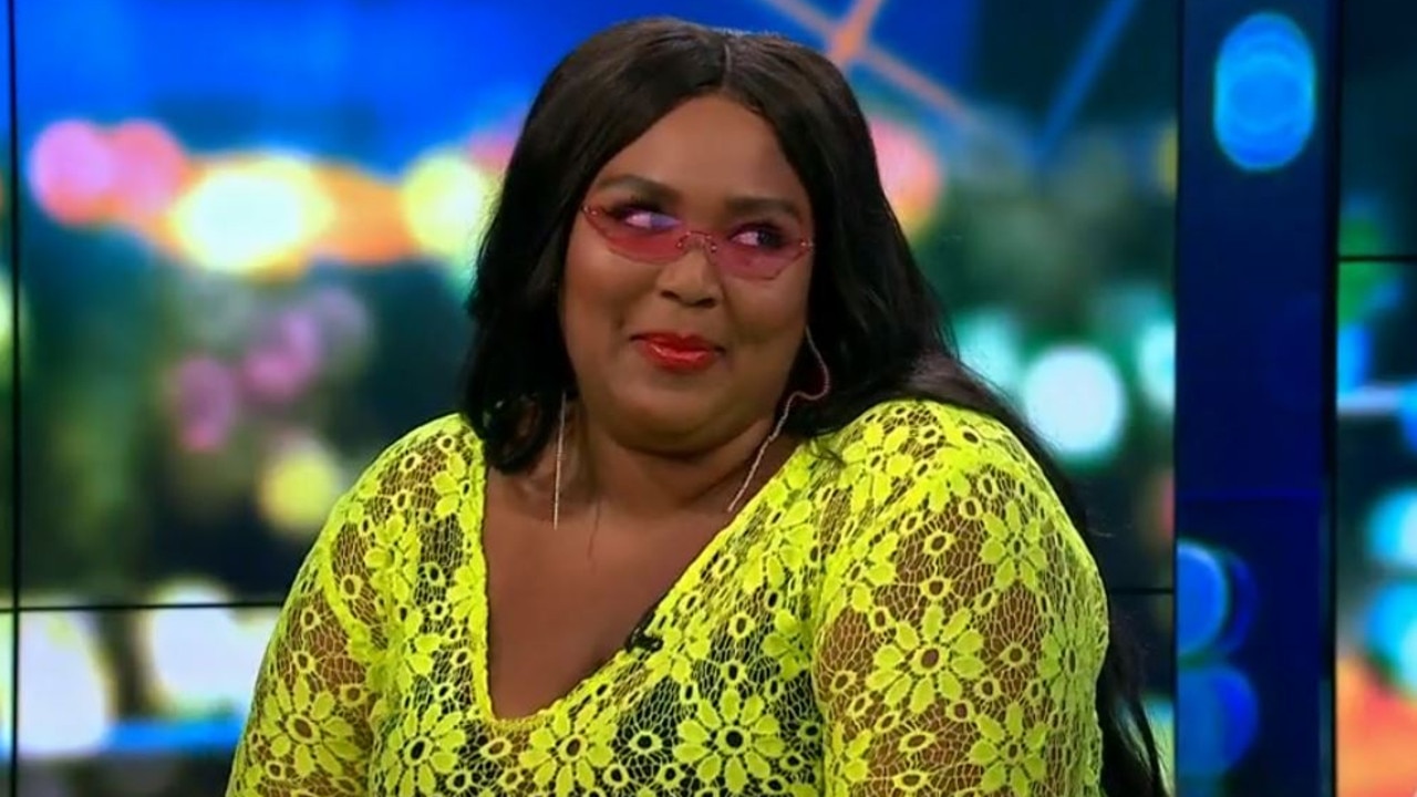 Lizzo was a breath of fresh air on The Project Monday night. Picture: Channel 10.