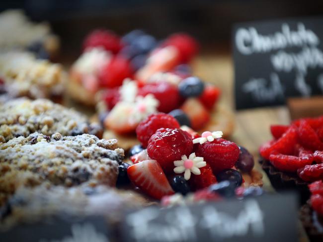 Some of the baked goodies at Paddington Social. Picture: Jamie Hanson