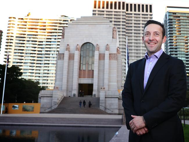 NSW RSL president James Brown has backflipped on an idea to exclude cabs from the Anzac Day march. Picture: John Feder/The Australian.