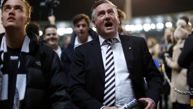 Eddie McGuire is part of the AFL’s coronavirus cabinet and has been vocal on its impact on the AFL and its plans to restart the season.