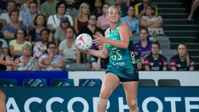 Caitlin Thwaites is enjoying her career rebirth at the Melbourne Vixens.