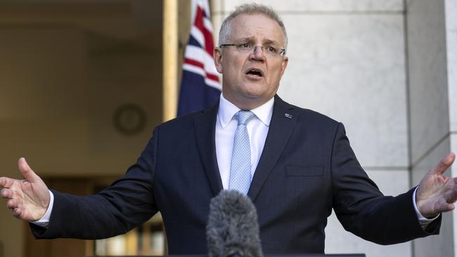 Scott Morrison has turned being polite and decent into his own form of charisma. Picture: NCA NewsWire / Gary Ramage