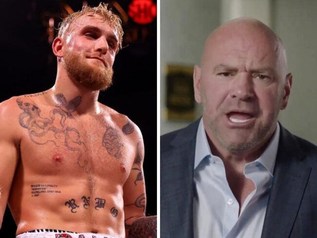 ‘Fat b***h’: Jake Paul unloads on Dana White