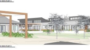 An artist's impression of the revamped Hills Marketplace at 287 Mona Vale Rd, Terrey Hills. Picture: Supplied