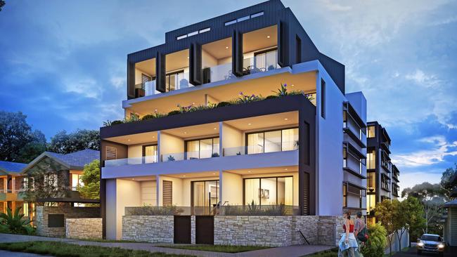 Artist’s impression of Viciniti at Point Frederick is one of three major projects JBP Construction were involved. Picture: Supplied.