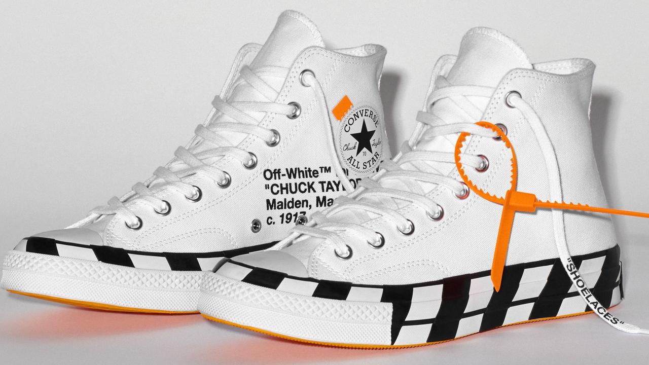 Converse and Off-White: Virgil Abloh’s pair of Chuck 70 open to ...