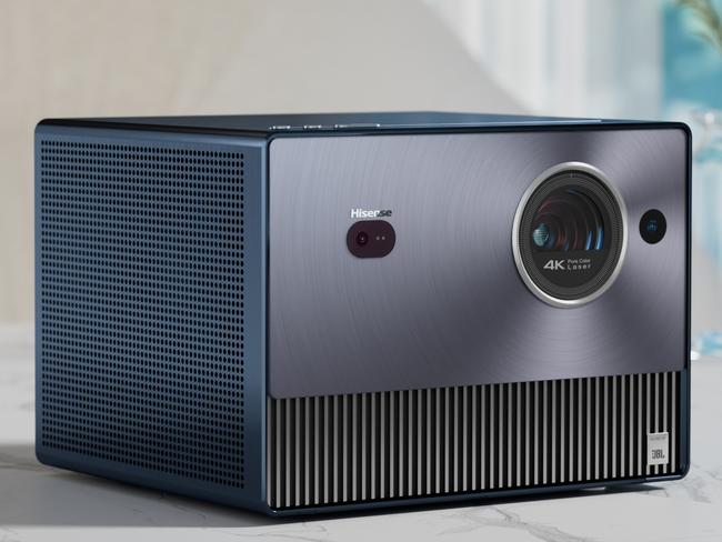 Hisense's C1 TriChroma laser mini projector.