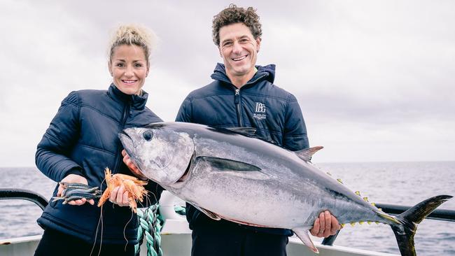 Simoan Hayman with her brother Clinton Scharfe. Picture: Supplied by Hayman family