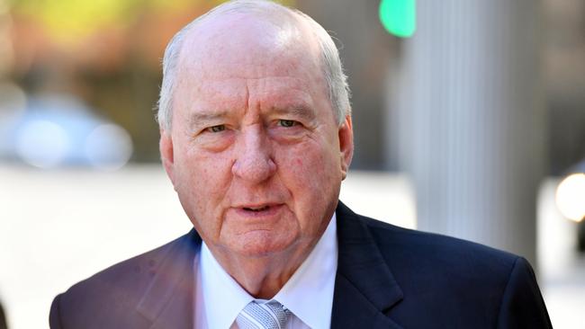 Former radio announcer Alan Jones. Picture: AAP