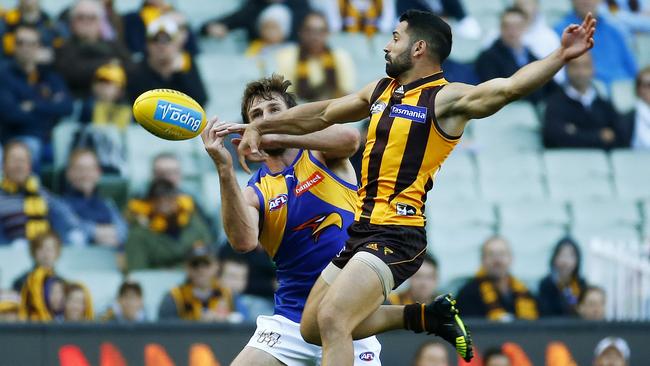 Eagle Eric MacKenzie has been struggling this year. Picture: Colleen Petch.