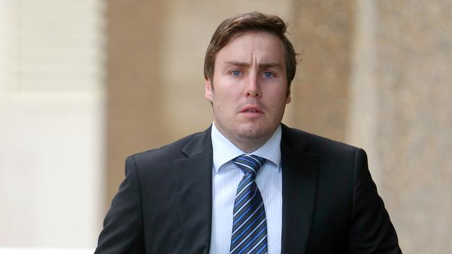 Adam Cranston outside the Supreme Court in Sydney Picture: John Grainger