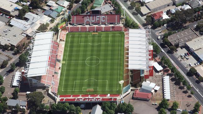 $45million has been allocated for upgrades to Hindmarsh Stadium which is due to be completed in time for the FIFA Women's World Cup. Image: Supplied