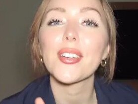 A flight attendant has spilled on her best celebrity encounters. Picture: YouTube/The Hungry Flight Attendant