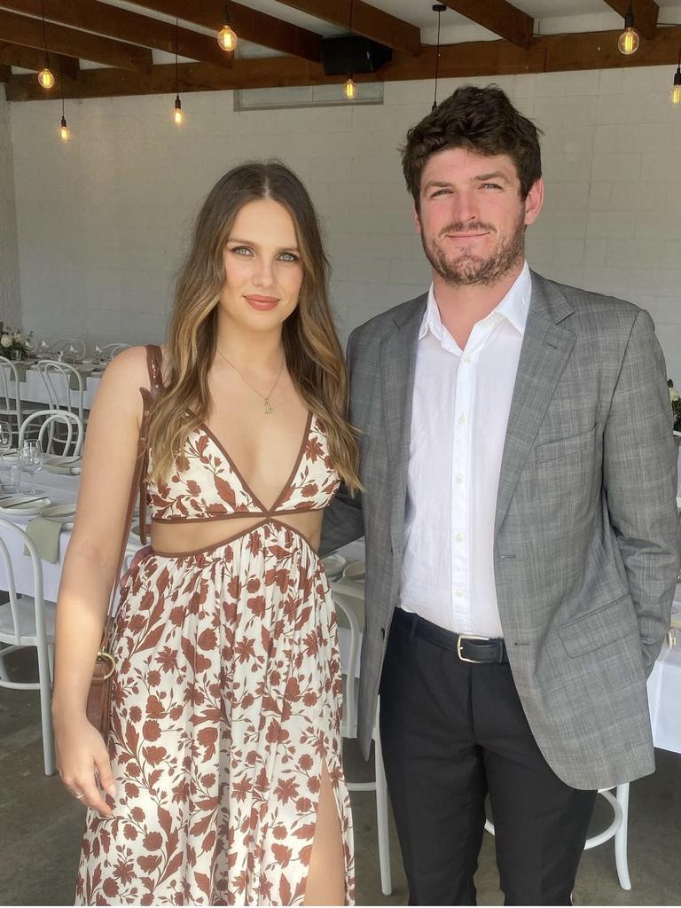 Danielle Frawley and Angus Brayshaw