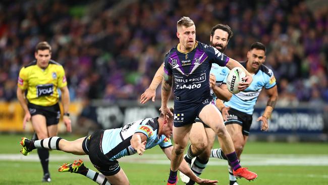 Cameron Munster returns for Melbourne. Picture: Kelly Defina