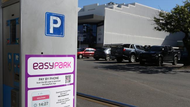 EasyPark app is available for on-street parking in the Cairns CBD. Picture: Sandhya Ram