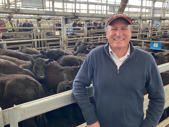 Two Creeks operator Andrew Barker. Leongatha store cattle sale Thursday September 12. PICTURE: Madeleine Stuchbery.