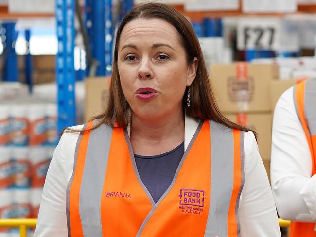 Foodbank CEO Brianna Casey says a job is no longer a shield against a cost-of living crisis. Picture: AAP