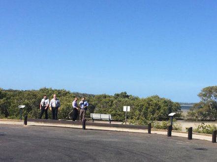 Police confirmed a boy drowned at Tin Can Bay on Sunday afternoon. Picture: Donna Jones