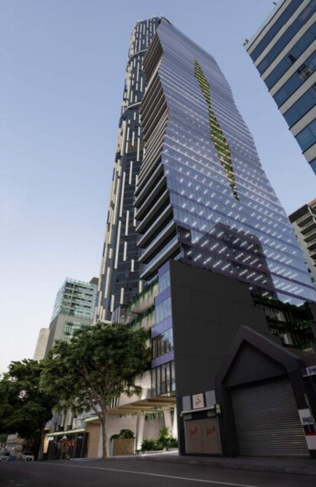 The 44-storey office tower would aim to cater for a wide range of tenants to service the CBD. Picture: Brisbane City Council/ DA Tracker