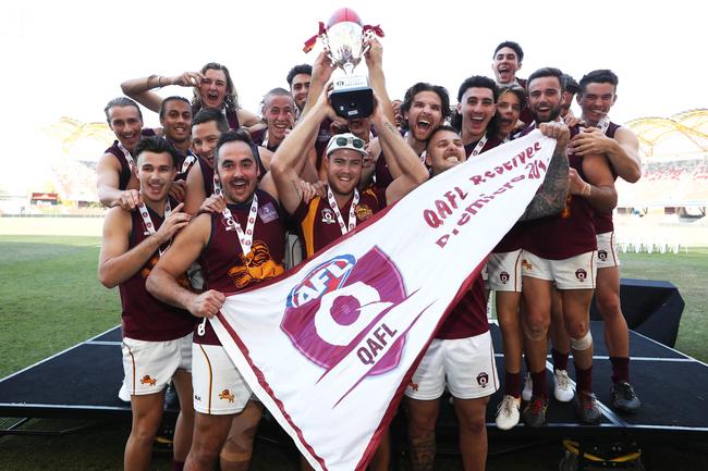 All the action from QAFL grand final day at Metricon Stadium. Picture: JASON O'BRIEN