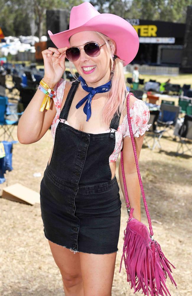 Melissa Houston at the Gympie Music Muster. Picture: Patrick Woods