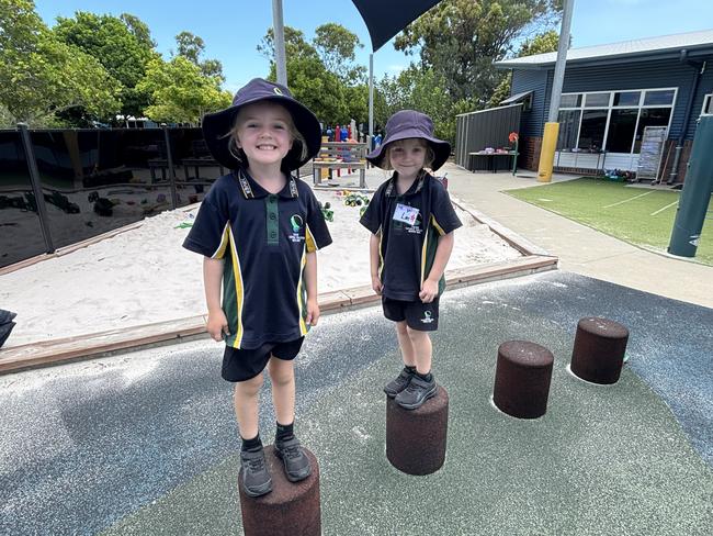 The Prep students of Xavier Catholic College during their first week at school.