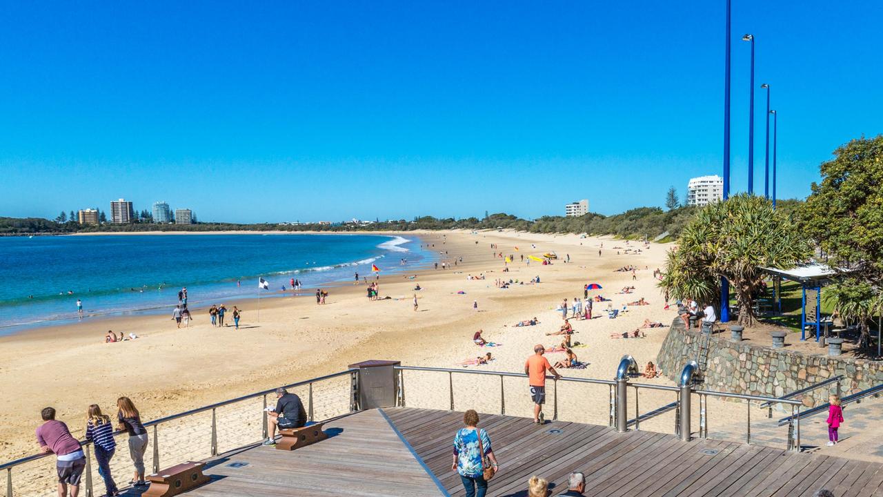 Man dies suddenly at Mooloolaba Beach after being pulled from surf ...