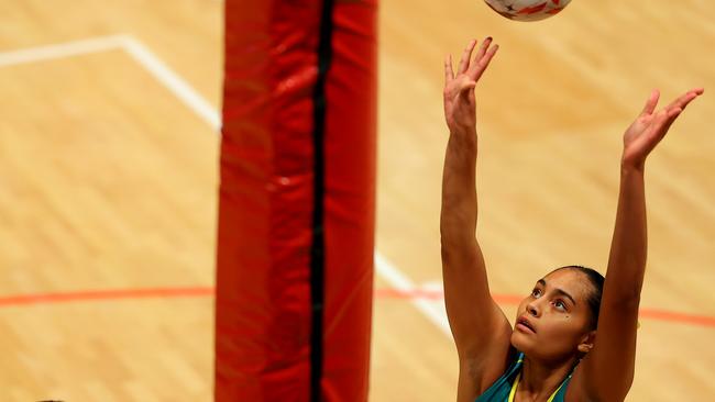 Monika Otai has made giant strides in netball. Photo: Getty Images