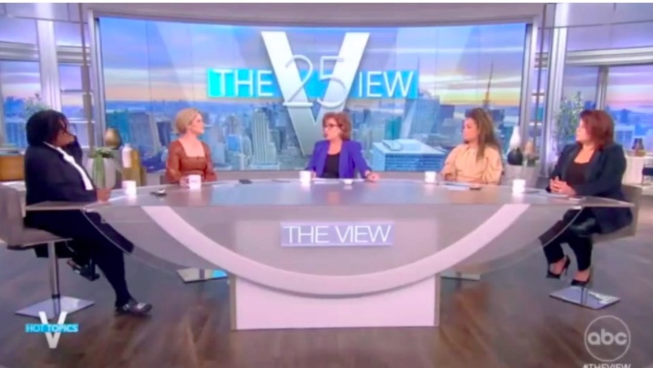 Whoopi’s panellists disagreed with her statements.