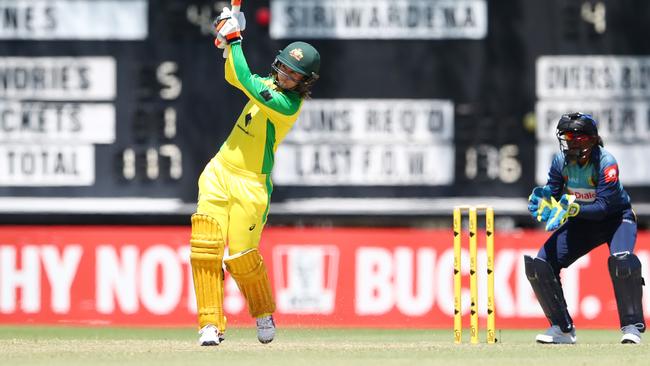 Rachael Haynes recorded her first ODI ton for Australia in another dominant batting display.